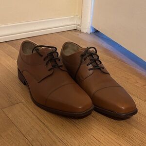 Johnston & Murphy Tan Leather Dress Shoes